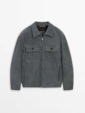 Massimo Dutti Short Suede