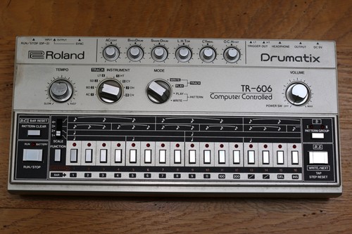 Roland 606 vintage - tr-606, computer