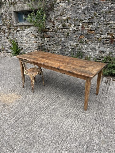 Antique french pine farmhouse - pine,