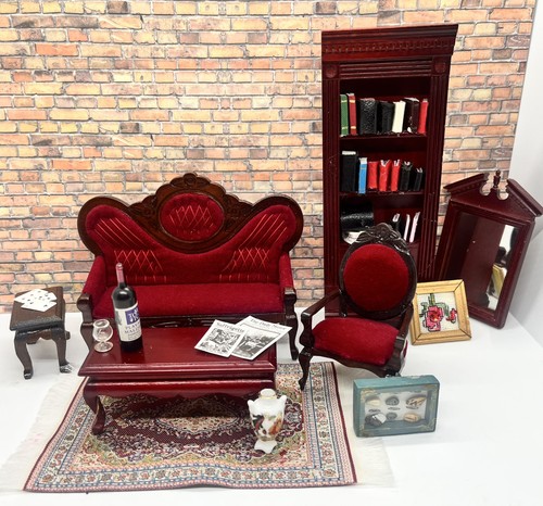 Dolls house furniture - house,
