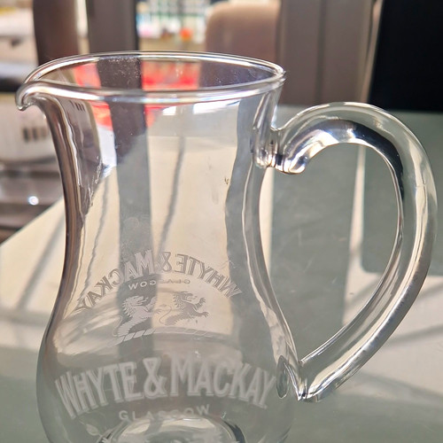 Whyte mackay glass pitcher - &,