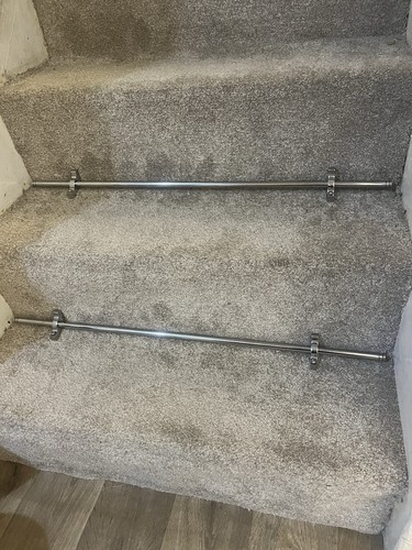 Stair rods polished - stair,