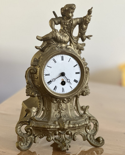Beautiful antique french clock - antique,