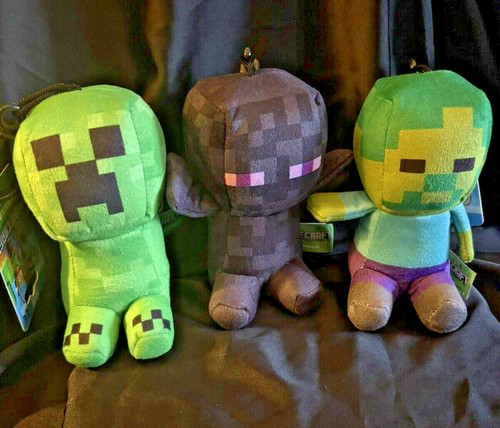 Minecraft clip plush - clip, on