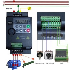 2.2KW 3HP 220V Variable