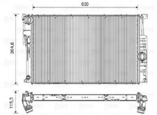 Original Valeo radiator engine