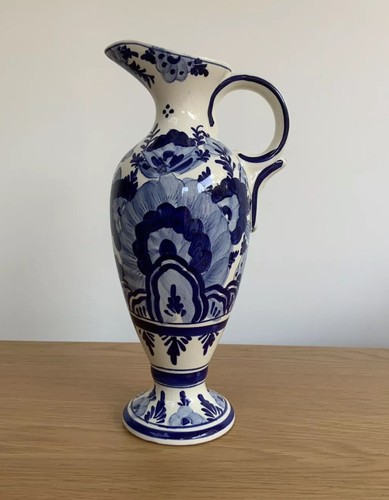 Large hand painted 26cm blue - large,