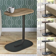 C Shaped Oval Side End Wood &