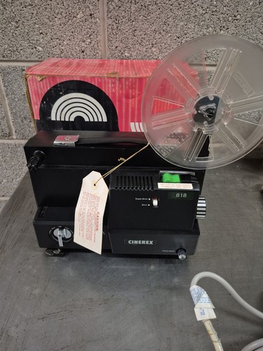 Cinerex 818 dual 8mm projector - 818,