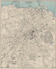 EDINBURGH vintage town/city