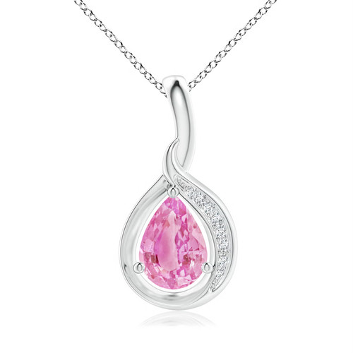 Angara ctw pink sapphire - 0.78,