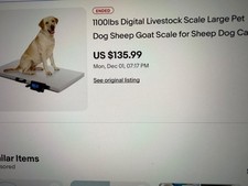 1100lbs Digital Livestock