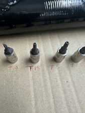 Blue Point 1/4" Torx Socket Set T10-T30 As sold by Snap On