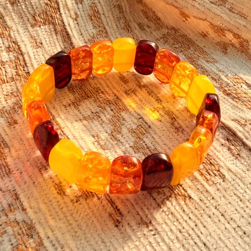 Amber bracelet gemstones ojs - amber,