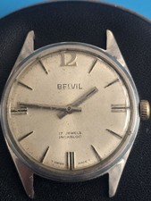 Vintage Belvil 17 Jewel Swiss
