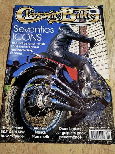 Classic bike magazine feb 1999 - bike,