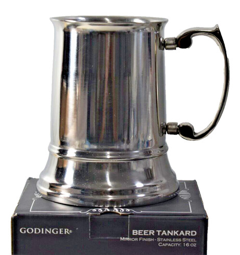 Beer tanker mug stainless - beer,