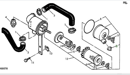Genuine john deere - f1145, mower