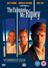 The Talented Mr Ripley DVD Matt Damon, Minghella (DIR) cert 15 Amazing Value