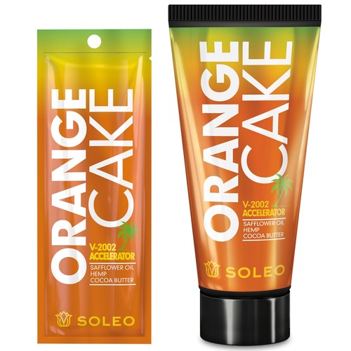 Soleo orange cake accelerator - orange,