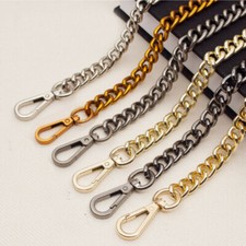 120cm Flat Metal Replacement Chain for Cross Body Shoulder Bag Handbag Strap