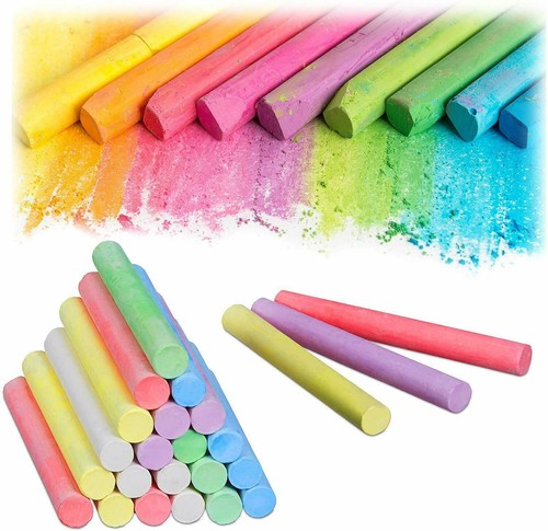 1000 colour chalk sticks - 1000,