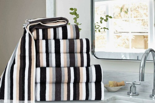 Victorian stripe towel - victorian,