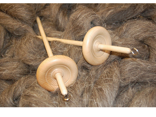 Drop spindle top whorl - drop, for