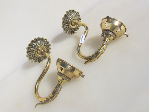 Vintage brass wall lights - vintage,
