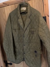 Men’s Green John Partridge Lightweight Quilted Jacket - Size Large