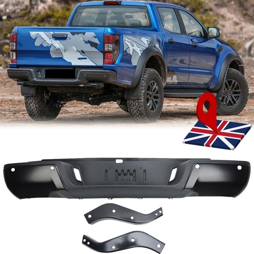Black rear bumper replacement - black,