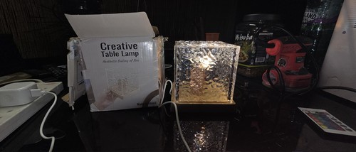 Creative table lamp - table,