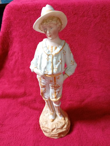 Large bisque figure - figure, young