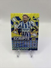 2021-22 Panini Mosaic Premier League Alexis Mac Allister Autograph 4/5 Yellow