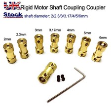Connector Reducer Motor Shaft Coupling Coupler Brass Flexible Connector