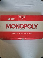 Big Red Box Monopoly Vintage 1970s. Read Full Descriptions