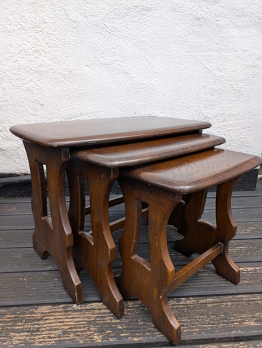 Ercol windsor nesting tables - nesting,