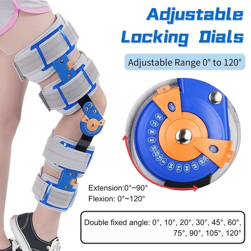 Hinged rom knee brace - rom,