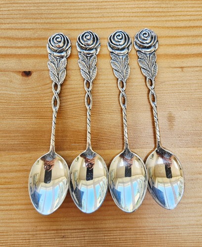 Swedish floral coffee - , spoons