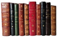 Antique Vintage Leather Bound