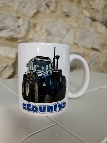 County 1184 tractor cup mug - county,