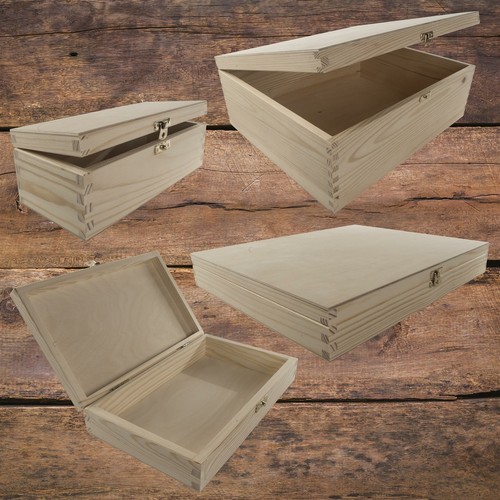 Rectangular wooden keepsake - rectangular,