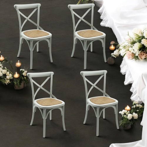 Grey cross back dining - grey,