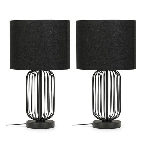 Pair black metal touch - metal,