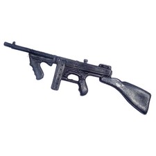Palitoy Action Force Black Tommy Gun Thompson Sub-Machine Gun Accessory