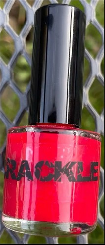 New 11ml red - crackle, nail