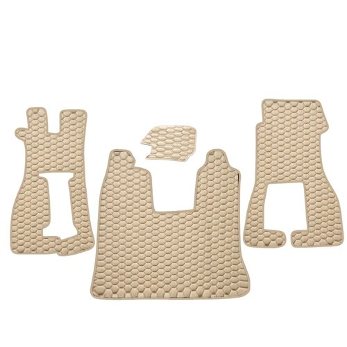 Interior mats beige - mats, scania