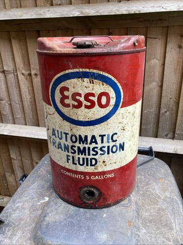 Esso vintage gallon can - can,