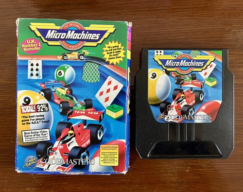 Micro machines nes - machines, pal