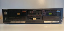 Vintage Technics RS-D550W Stereo Double Cassette Tape Deck Fully Working